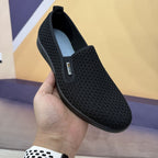 Women's Breathable Slip-On Sneakers with Flexible Mesh Upper