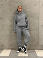 Women's Cozy Oversized Hoodie and Jogger Set