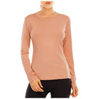 Women's Performance Long-Sleeve Shirt with Moisture-Wicking Material