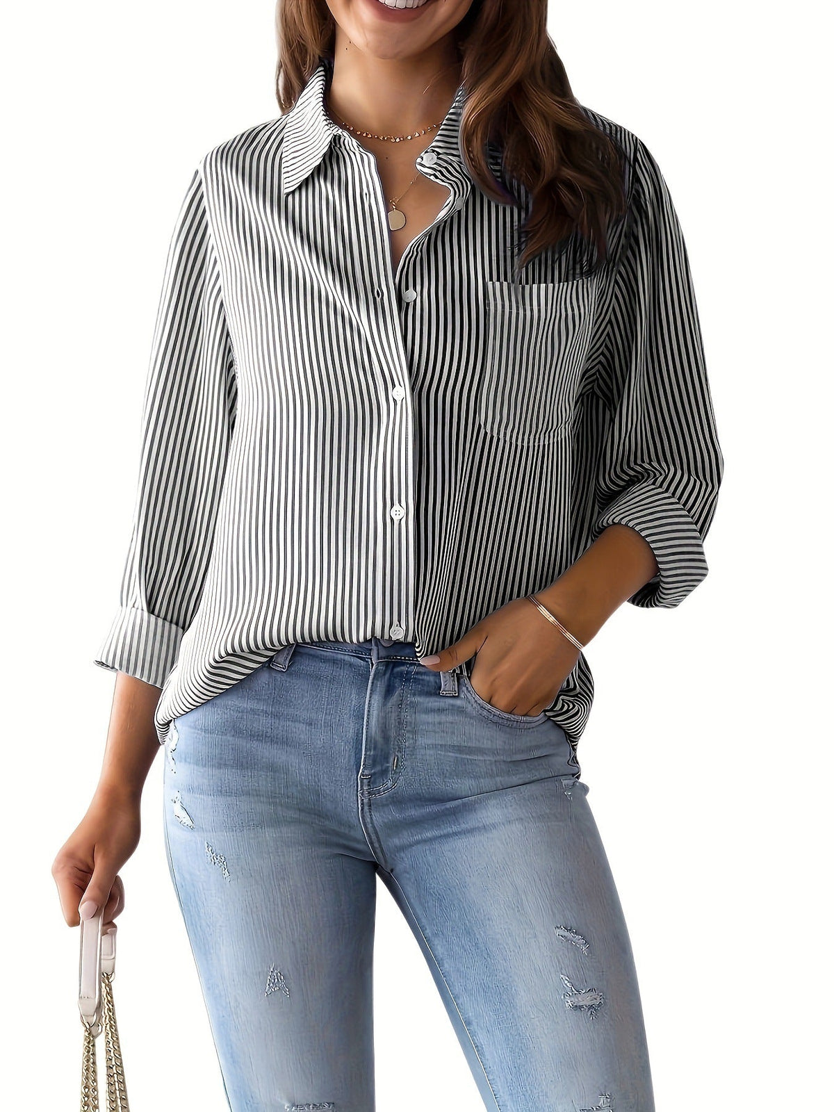 Casual Women's Shirt Blouse