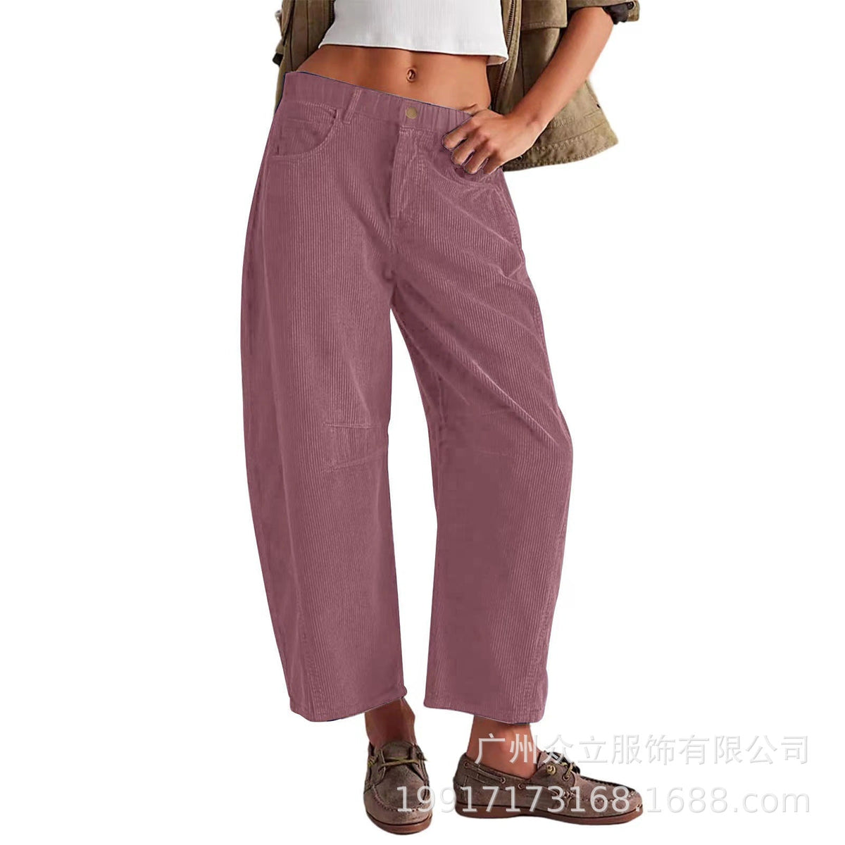 Women's Comfortable and Stylish Palazzo Pants with Side Pockets