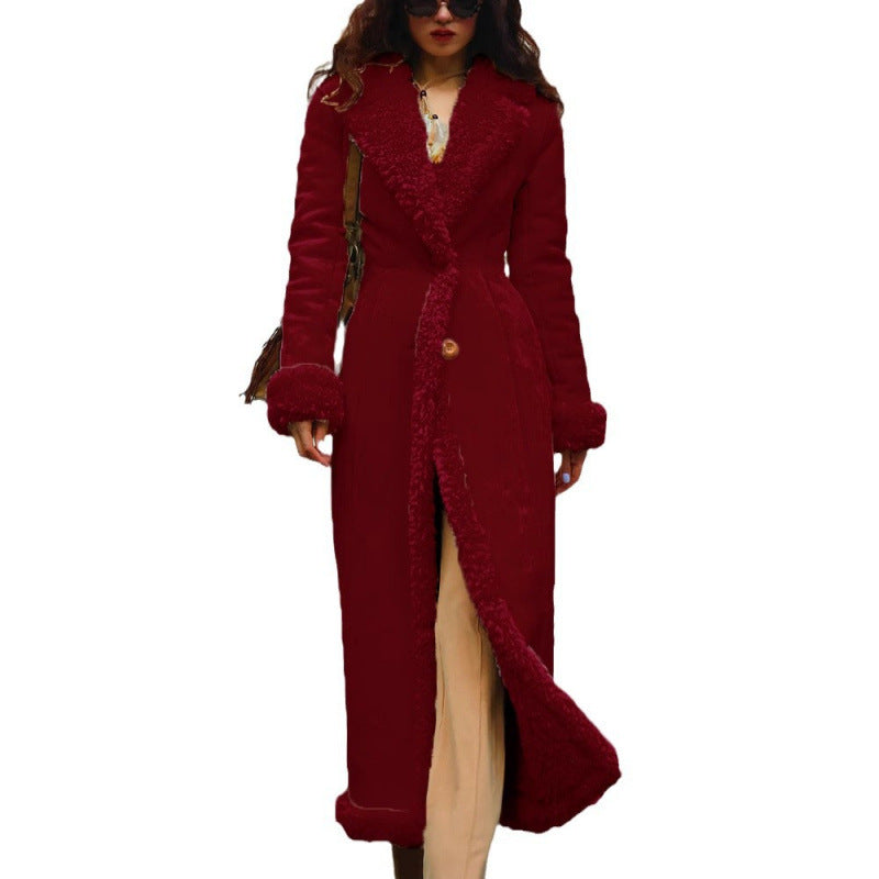 Women's Luxurious Faux Fur Coat