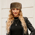 Cozy Fleece Hat with Modern Design