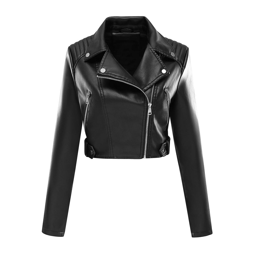 Women's Vegan Biker Jacket