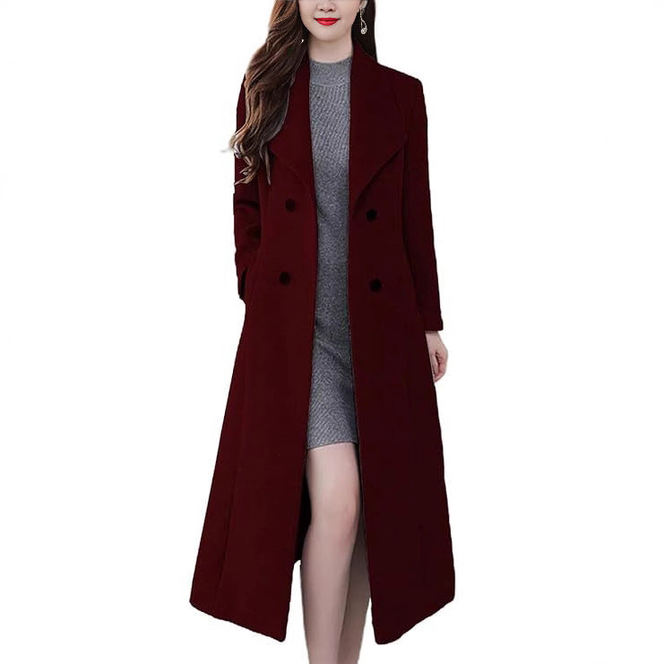 Women's Long Wool Coat