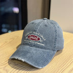 Casual Vintage Embroidered Baseball Cap