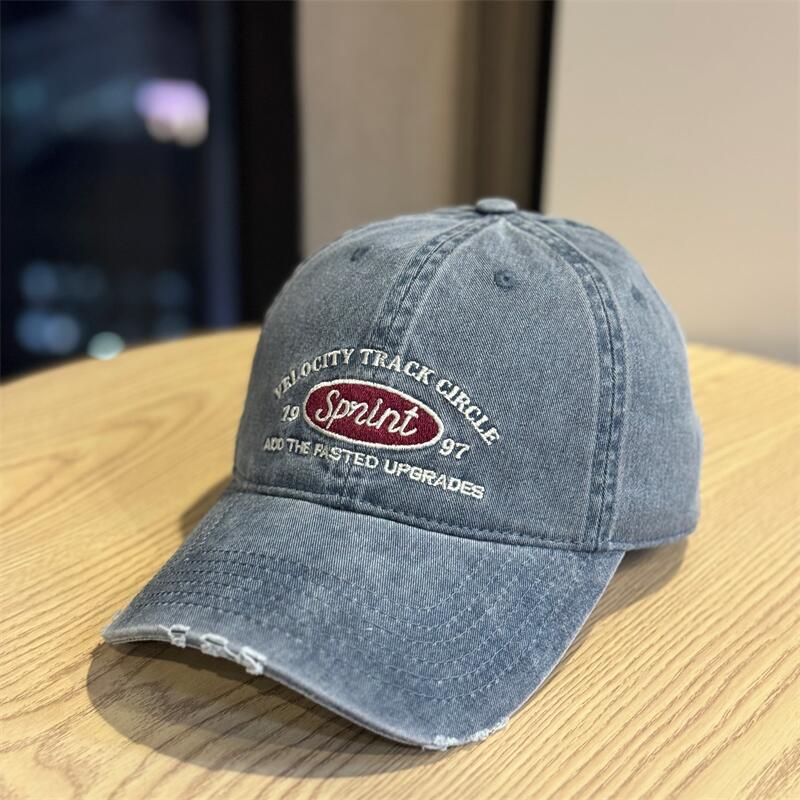 Casual Vintage Embroidered Baseball Cap