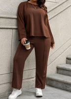 Women's Leisure Suit with Casual Cut and Comfortable Materials