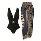 Women's Swimsuit with Exclusive Wrap Skirt