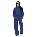 Women's Sporty Sweatshirt and Pants Set