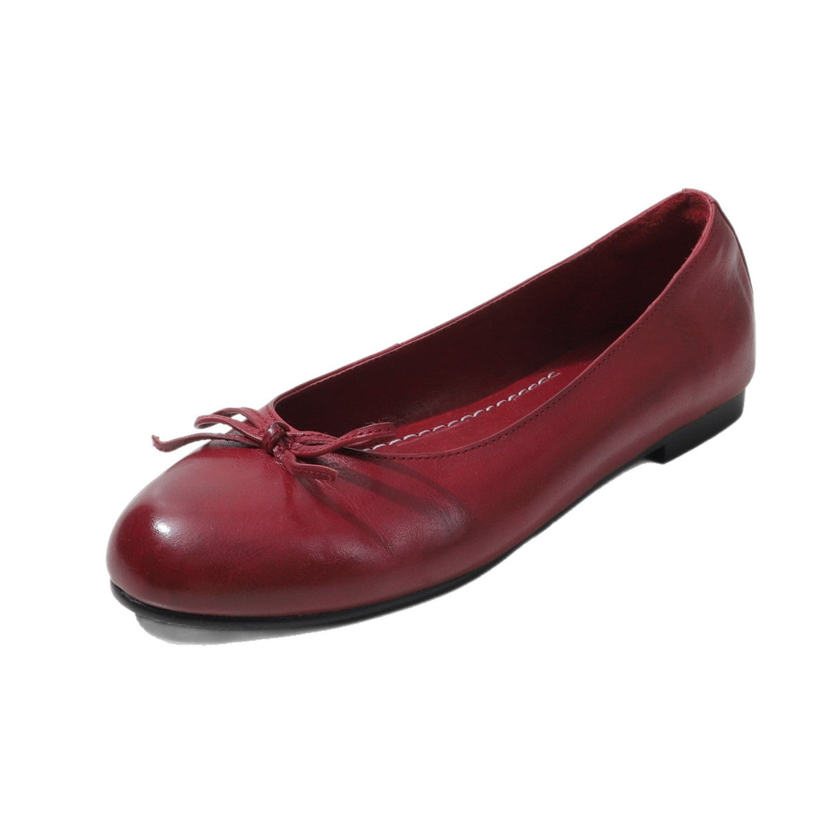 Women's Ballet Flats with Decorative Bow Detail