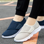 Women's Breathable Slip-On Sneakers with Elastic Strap