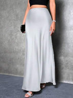 Women's Maxi Skirt with Flowing Cut