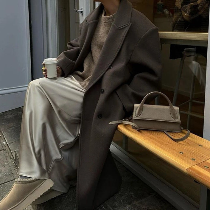 Women's Elegant Double-Breasted Transitional Coat