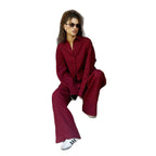 Women's Airy Pantsuit with Relaxed Fit