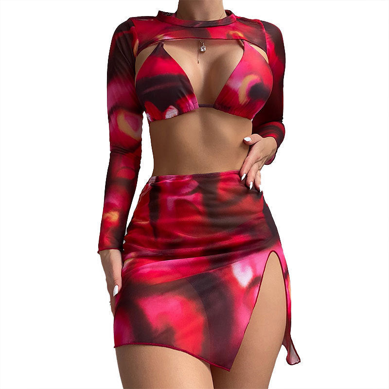 Women's Fashionable Cut-Out Ensemble