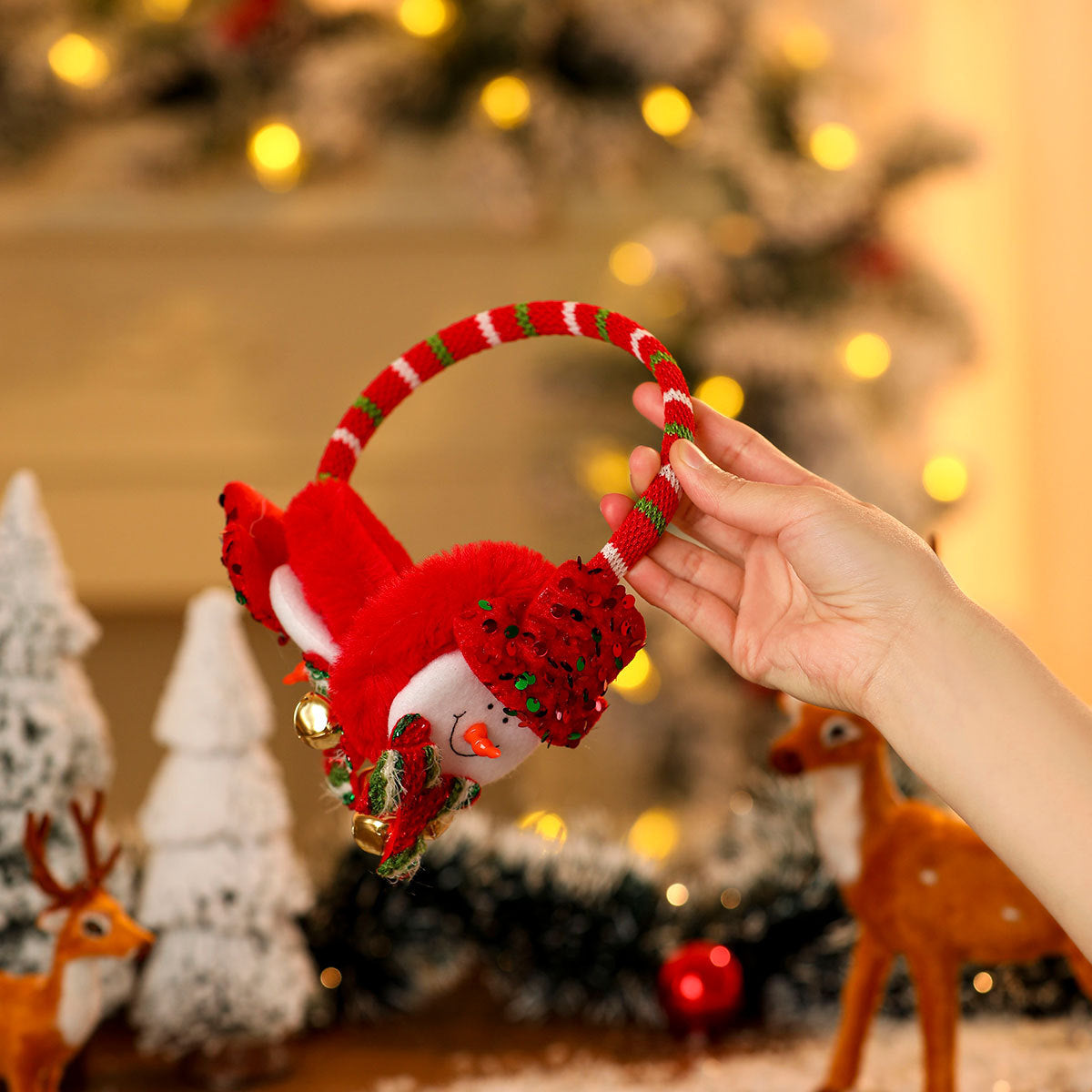 Kalsten Plush Santa Hat Headband
