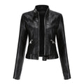 Women's Biker Jacket with Modern Cut