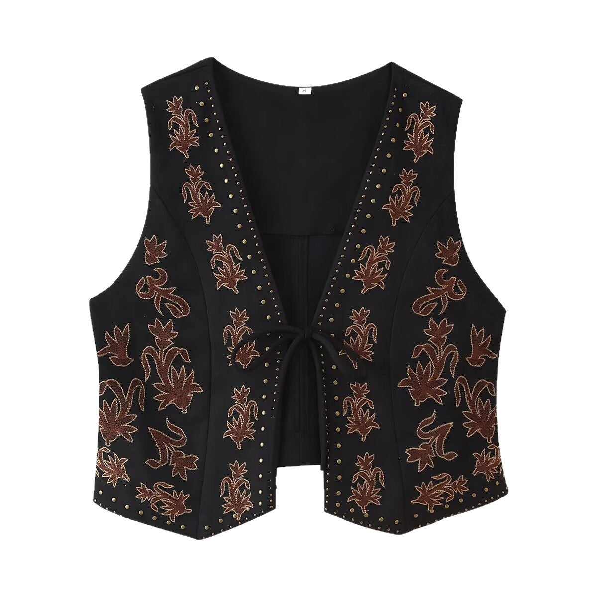 Women's Elegant and Artfully Embroidered Vest