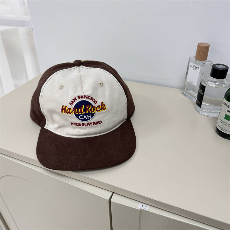 Men's Vintage-Inspired Embroidered Baseball Cap