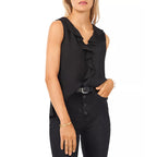 Women's Blouse with Ruffle Details
