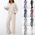 Women's Comfortable Knit Suit with Casual Cut