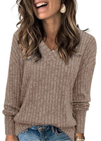 Women's V-Neck Sweater
