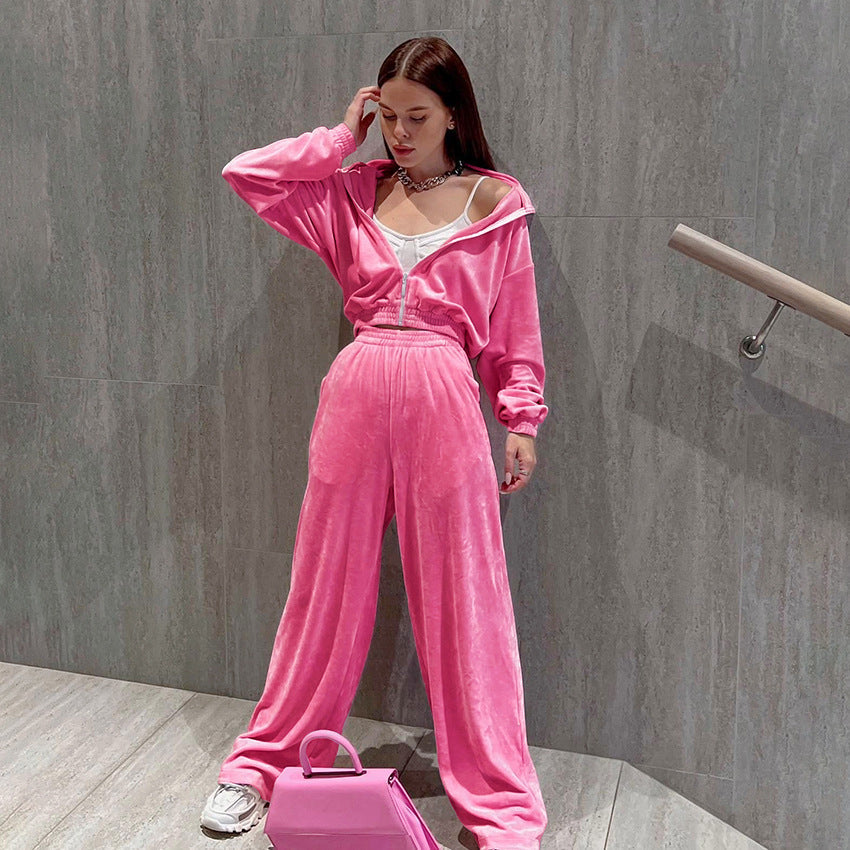 Women's Comfortable Wide-Cut Tracksuit