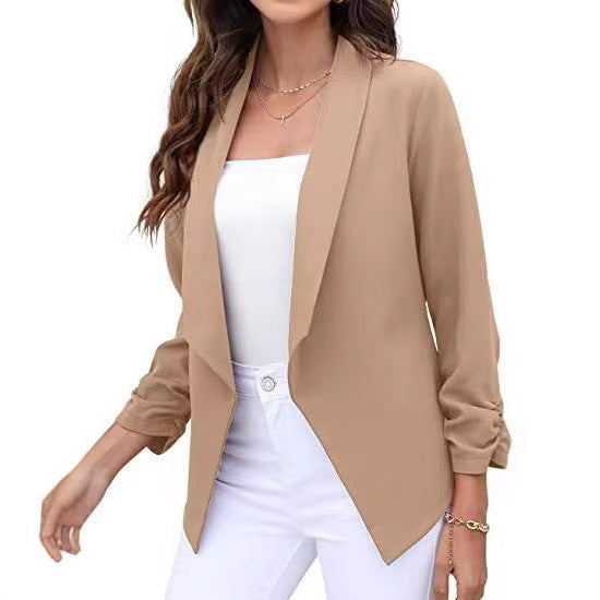 Elegant and Airy Asymmetrical Blazer