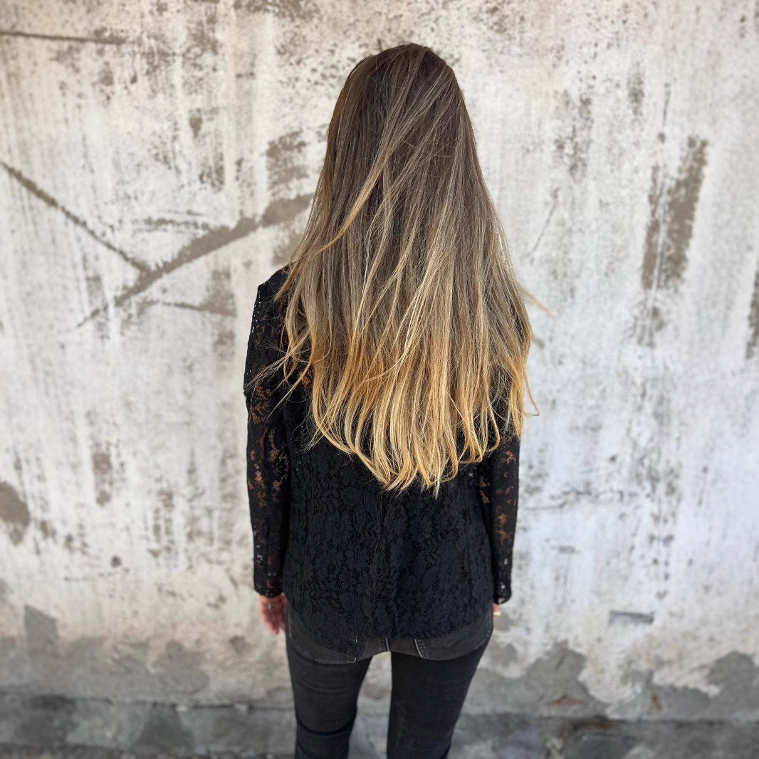 Elegant Lace Blazer