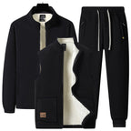 Men's Three-Piece Thermal Fleece Training Set