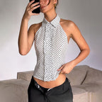 Women's Shirt with Ruffle Details