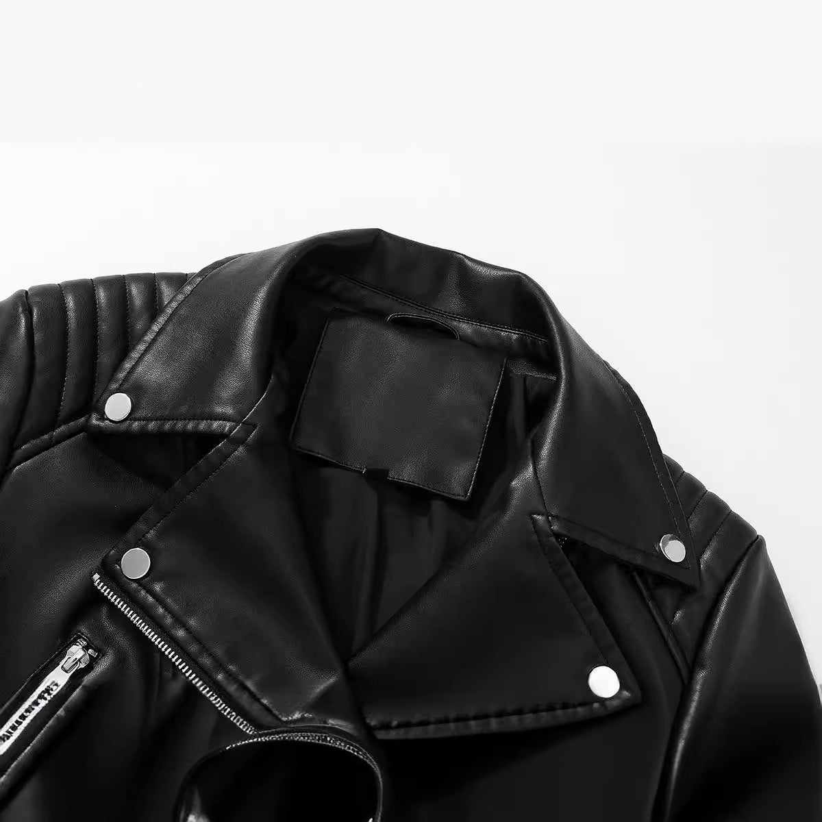 Women's Vegan Biker Jacket
