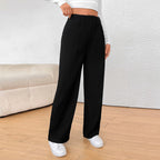 Women's High-Waisted Wide-Leg Trousers