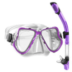 Premium Diving Mask with Soft Silicone Edge and Anti-Fog Technology