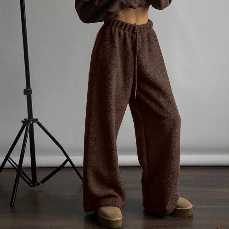 Women's Comfortable Soft Fleece Casual Pants