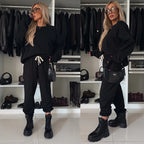 Women's Relaxed Sweatshirt and Pants Set