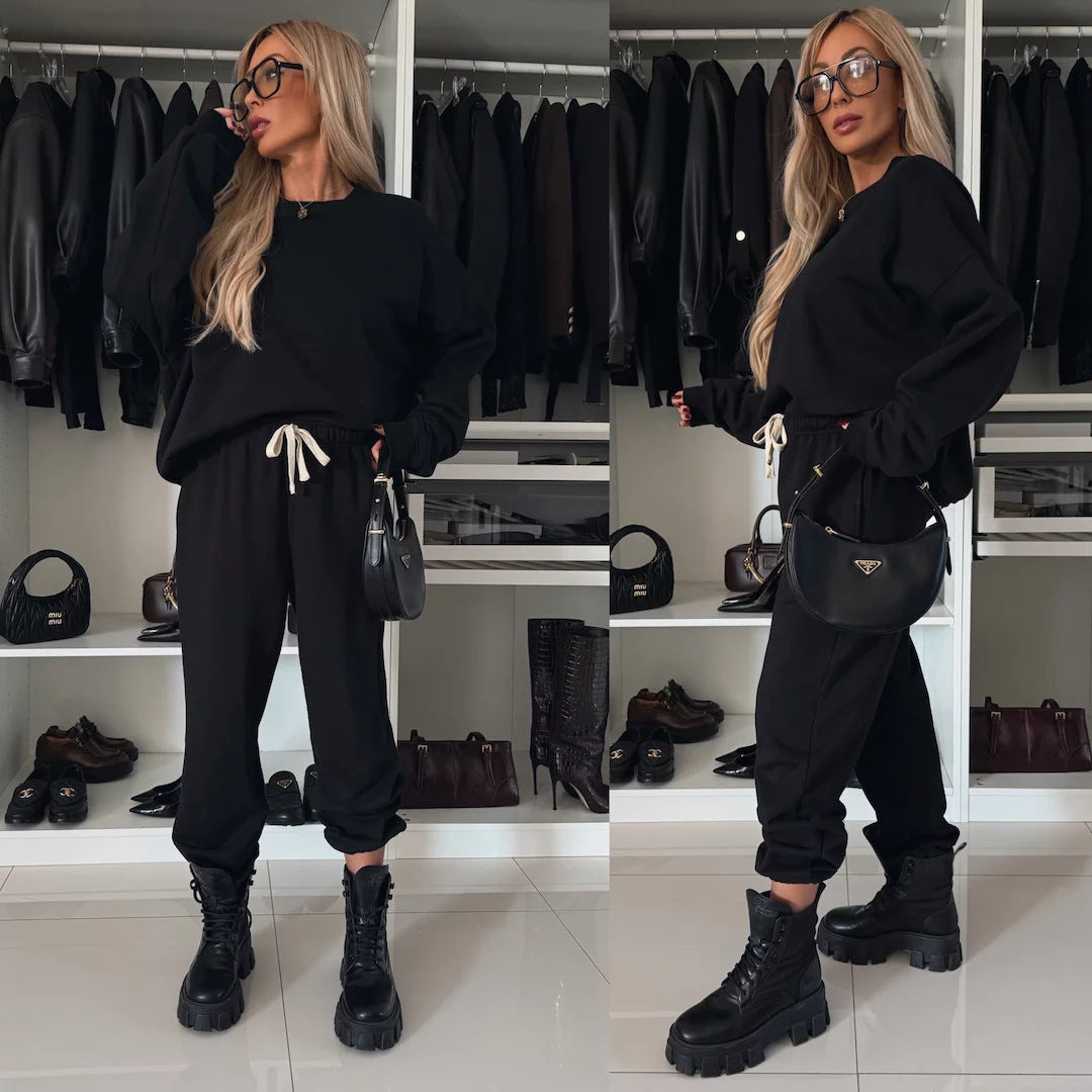 Women's Relaxed Sweatshirt and Pants Set