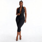 Elegant V-Neck Jumpsuit