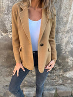 Women's Elegant and Comfortable Blazer with High-Quality Materials