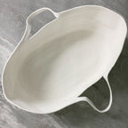 Packable Open-Top Straw Visor with Wide Brim and Carry Strap