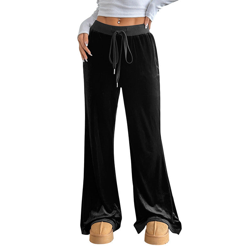 Women's Comfortable Soft Velvet Lounge Pants