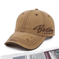 Men's Distressed Casual Cotton Baseball Cap