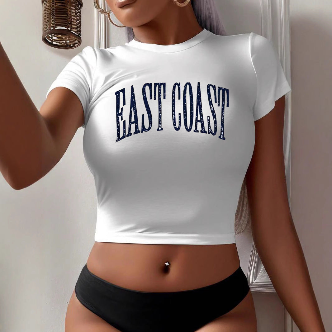 Women's Graphic Crop T-Shirt