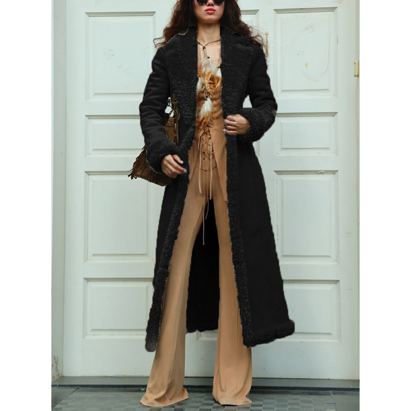 Women's Luxurious Faux Fur Coat