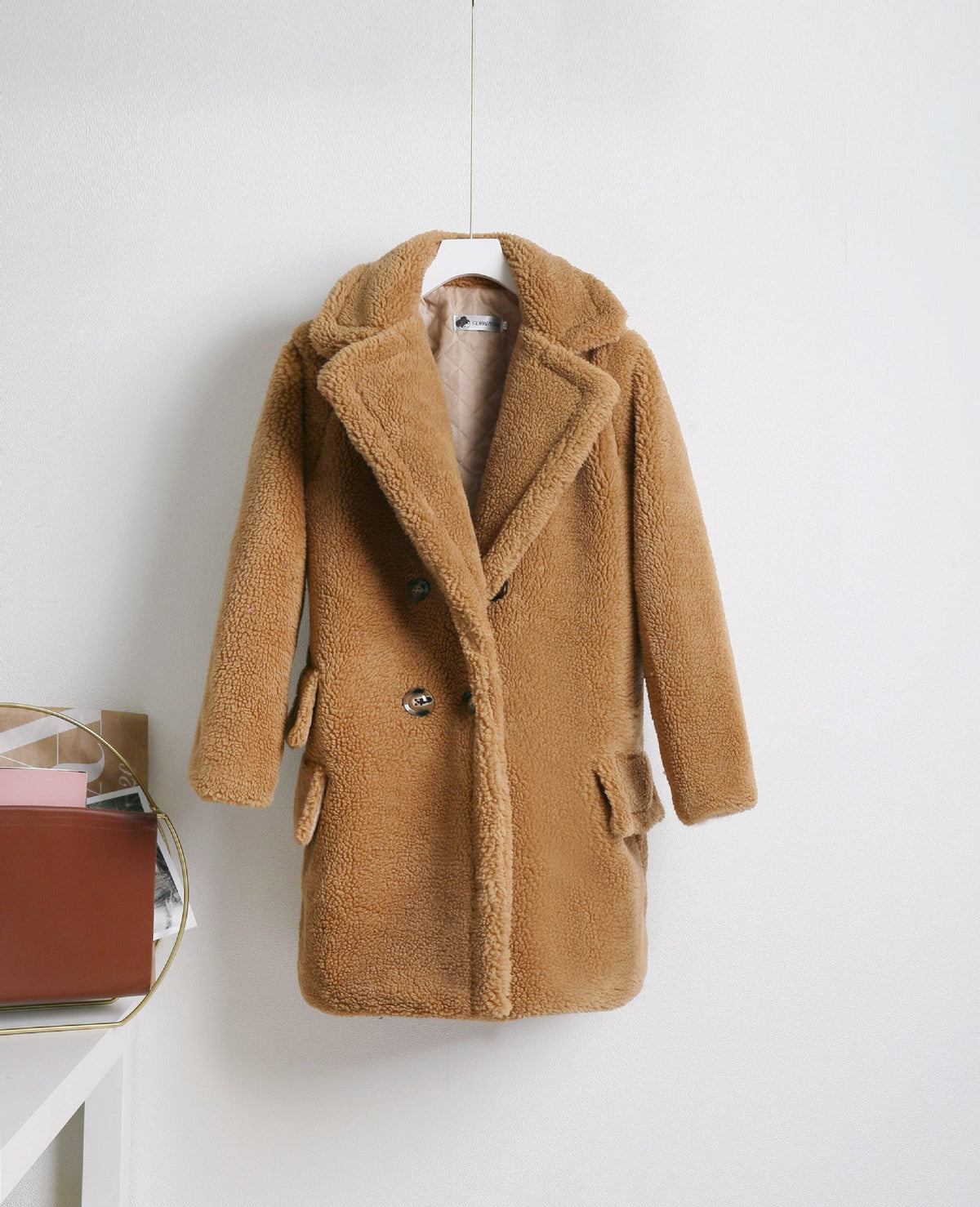Women's Cozy Double-Button Coat