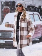 Women's Flannel Winter Jacket