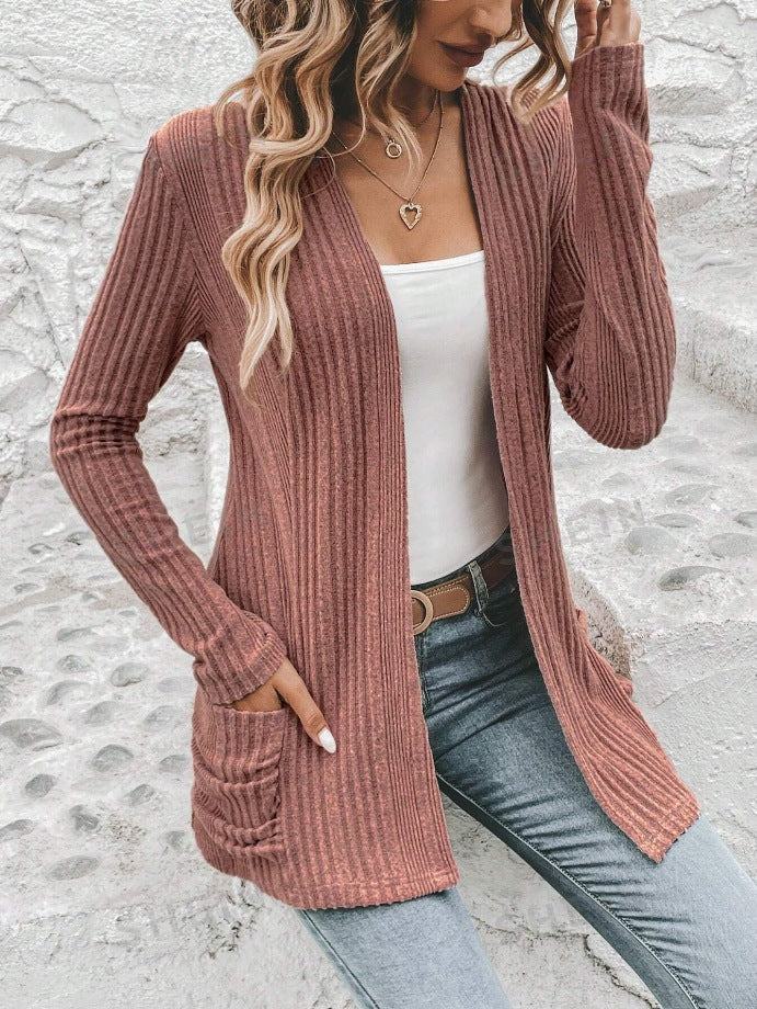 Casual Knit Coat