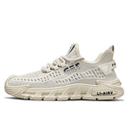 Women's Breathable Fitness Sneakers with Shock-Absorbing Sole