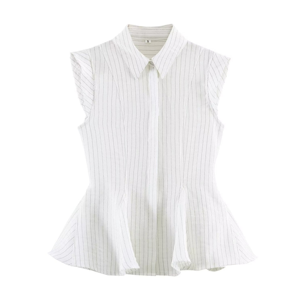 Women's Sleeveless Structured Top